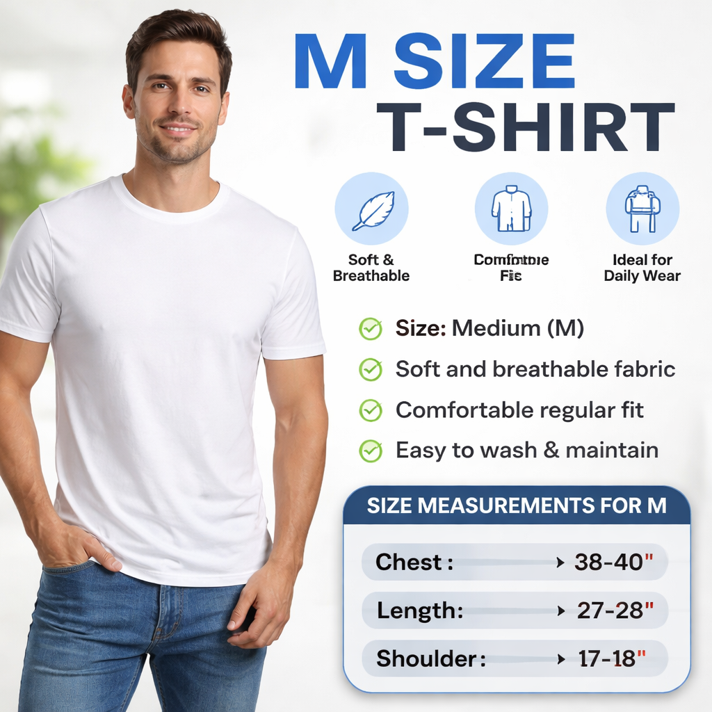 M size T-shirt