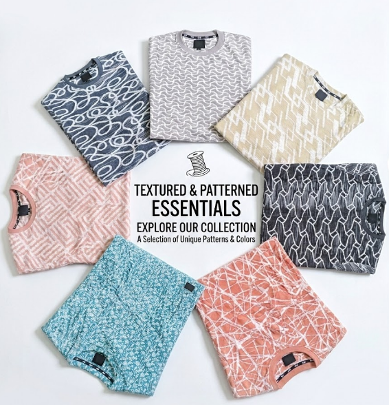 Geometric Printed Cotton T-Shirt 1