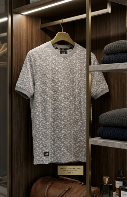 Geometric Printed Cotton T-Shirt 9