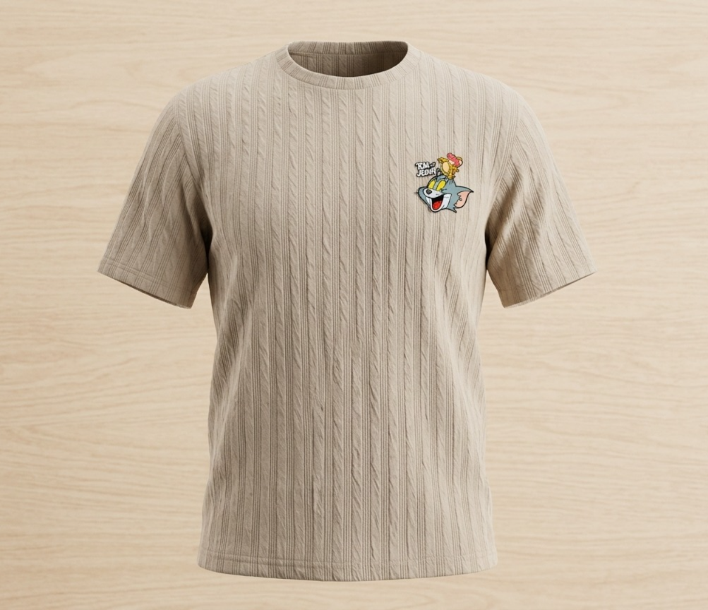 Girls Oversized Graphic T-Shirt | Cartoon Print Half Sleeve Tee